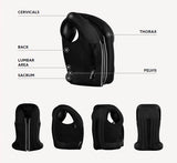 Seaver SAFEFIT Airbag vest Zwart