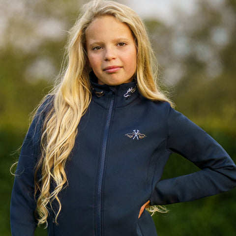 Hv Polo Tech cardigan Lilian KIDS navy