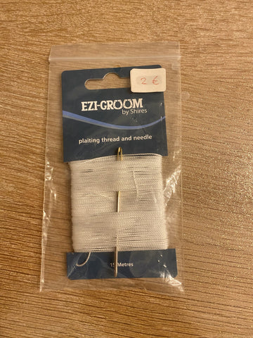 Ezi-Groom Vlechtdraad wit