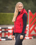 Eurostar Bodywarmer Laverro pomgranaat