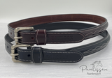 Equilook Riem California met wit sierstiksel