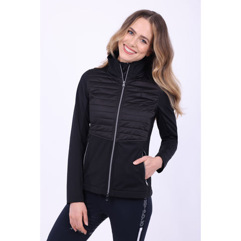 Hv Polo Softshell Jas Diane zwart